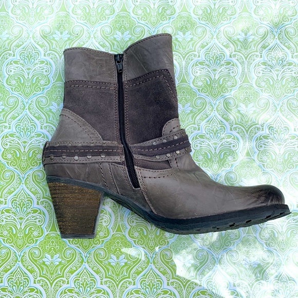 Dromedaris Farrah Ankle Boot gray US 7.5 EU38 - Picture 2 of 16